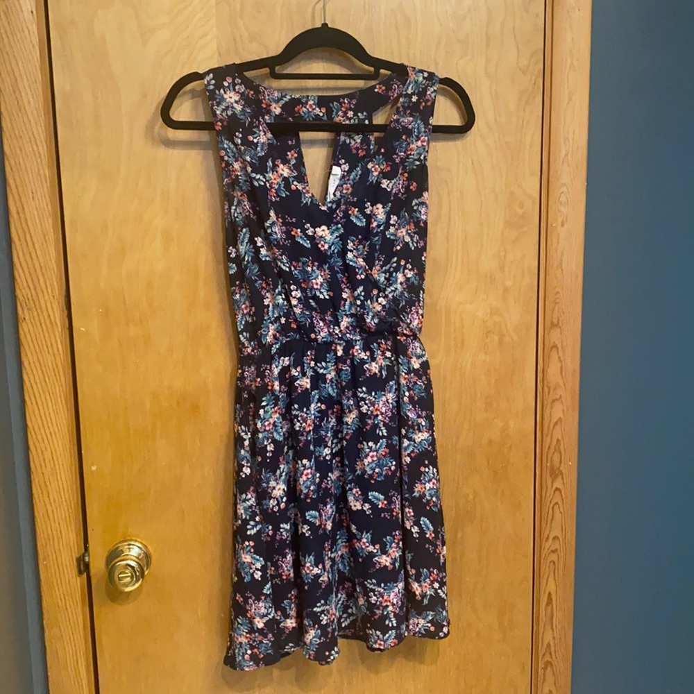 Lush large floral dress